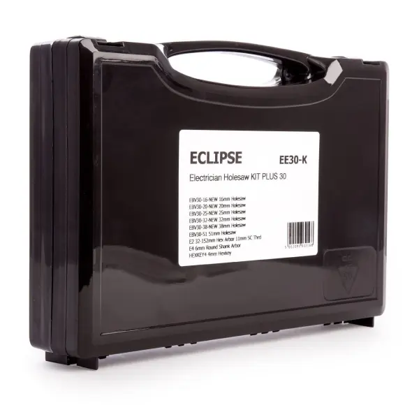 Eclipse EE30-K Plus30 Elektriker-Lochsäge-Set (8-teilig)