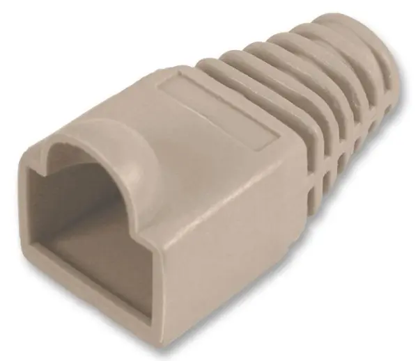 PRO POWER - Faoisimh Strus do Naisc RJ45, Bánbhuí, 6.5mm, Pacáiste de 50