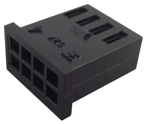 TE Connectivity AMPMODU Mod II Κάλυμμα Υποδοχής, 4x2 Τρόπος