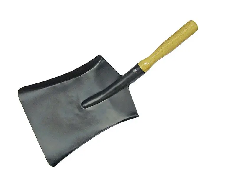 Faithfull Coal Steel Shovel with Wooden Handle, 230mm