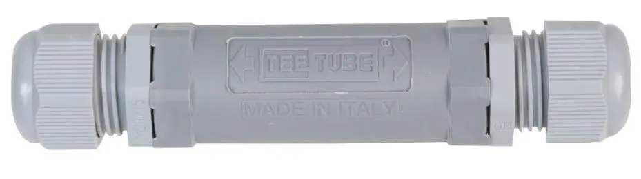 HYLEC 3-polige grijze in-lijn kabelverbinding