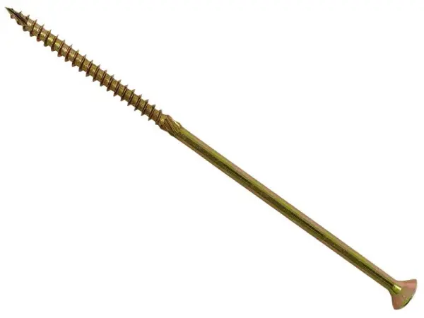 ForgeFix Spectre™ PZ Compatible Wood Screw, CSK, ZYP - 6.0 x 220mm Box 100