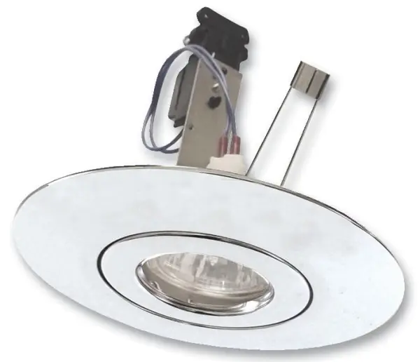 ETERNA Convertidor de Downlight GU10/LV para Techo, Blanco