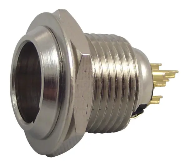 MULTICOMP PRO 4 Pole Mini-XLR Plug, Panel Mount