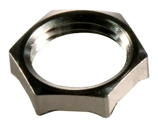 Lapp UK SKINDICHT Brass Locknut, PG9, Nickel Plated