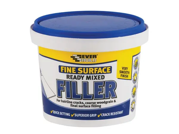 Everbuild Sika Fine Surface Filler Ready Mix, 600g
