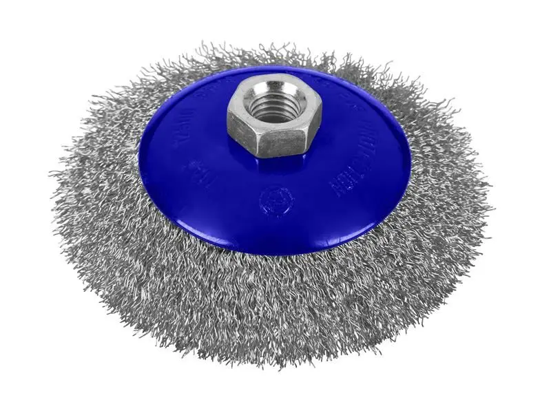 BlueSpot מברשת פלדה זוויתית 115 מ”מ M14 x 2