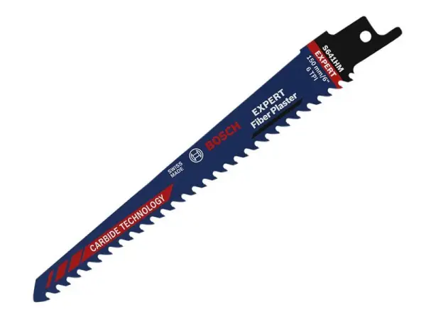 Bosch EXPERT Fibre Plaster Reciprocating Blade 150mm, 6 TPI