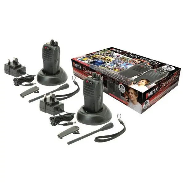 MITEX UHF Two-Way Radios Twin Pack