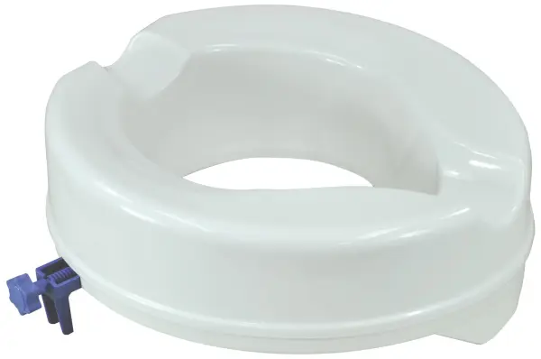 AIDAPT Senator Plastic Raised Toilet Seat, 190kg Capacity
