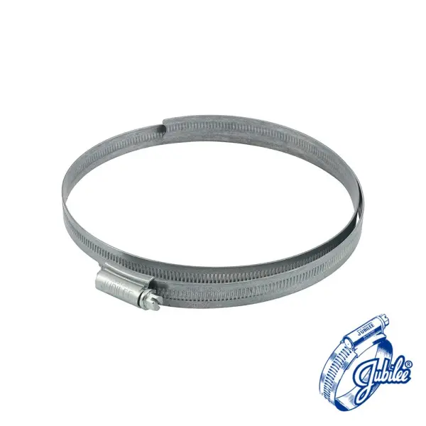 Jubilee Mild Steel Hose Clip, Zinc Plated, 210-242mm (5-Pack)