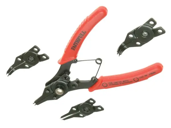 Faithfull 5-Piece Circlip Pliers Set
