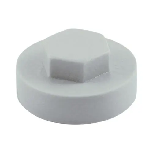 Timco Hex Head Cover Caps - Oyster (16mm, 1000 Pieces)
