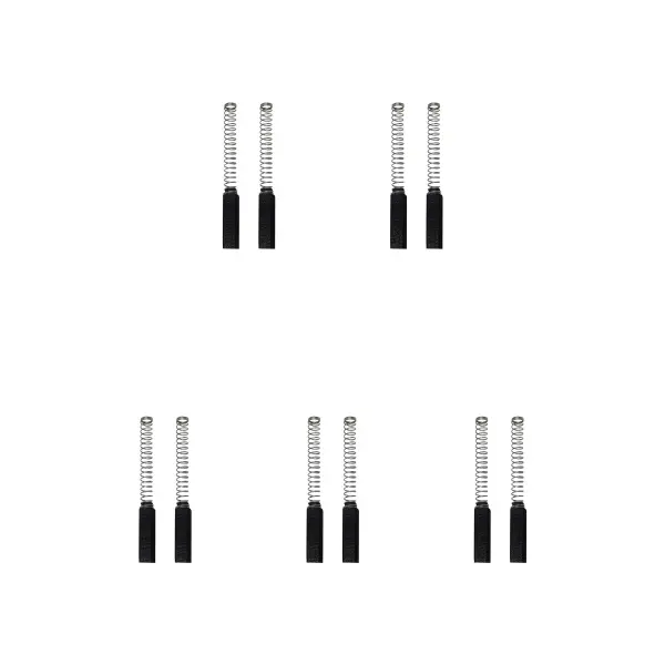 CarbonBr - 5 Jeux de 2 Balais en Carbone pour Mixer, 4 x 4,5 x 18mm
