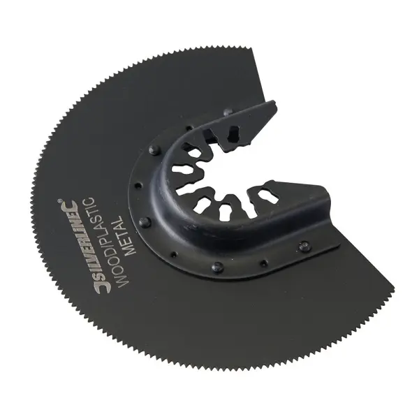 Silverline HSS Segment Saw Blade, 88mm, Multi-Material