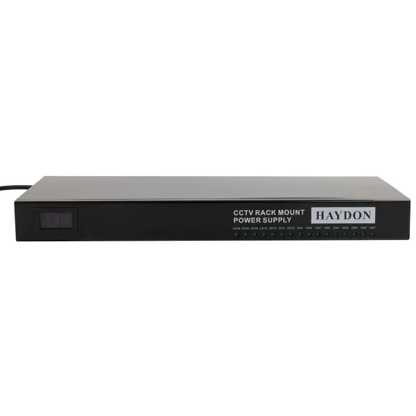 AC/DC Rack Mounted Power Supply, 12V DC, 16A, 192W, 1U