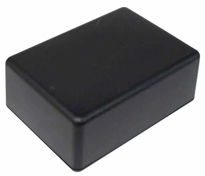 TAKACHI 블랙 ABS 인클로저 105mm x 70mm x 50mm