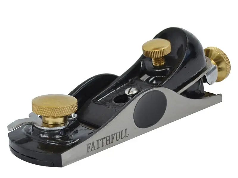 Faithfull No.60 1/2 Block Plane, 35mm Cutter, 160mm