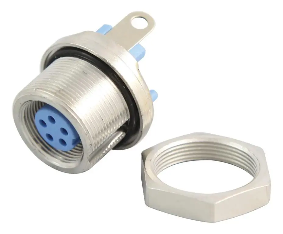 TE CONNECTIVITY - Soket, Pemasangan Panel, 5 Laluan