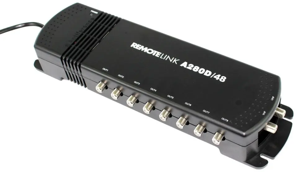 ANTIFERENCE RemoteLink Mains Powered Amplifier, 2 In/8 Out