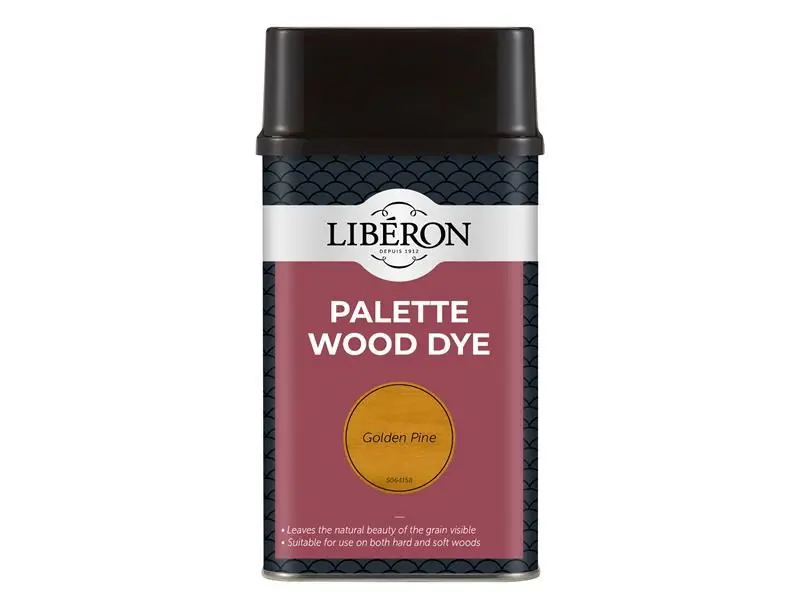 Liberon Tinta per Legno Palette, Pino Dorato, 500ml