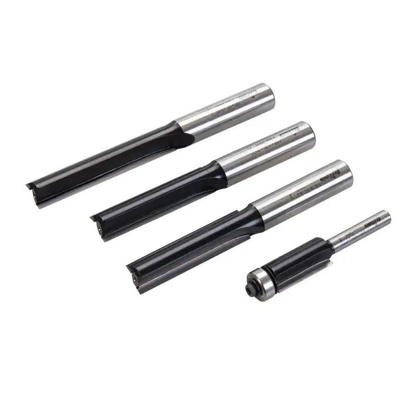 Triton 1/2 & 1/4 Worktop Fitter Bit Set, 4pce, Tungsten Carbide