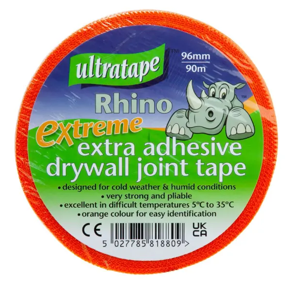 Ultratape Rhino Extra Adhesive Drywall Joint Tape 96mm x 90m