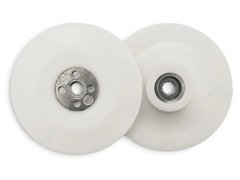 Flexipads World Class Disco de Lijado para Amoladora, Blanco, 100mm, 3/8 x 24