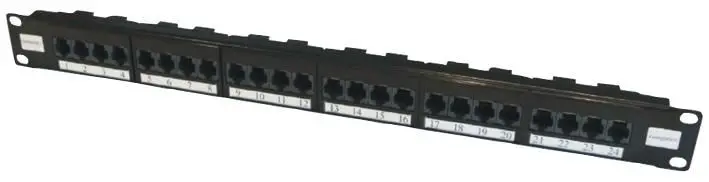 CONNECTIX CABLING SYSTEMS Elite 1U 24-Way Cat6 UTP Patch Panel
