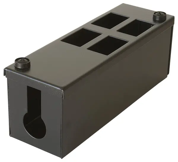 KAUDEN - Grid Outlet Position (GOP) Box, 4 Outlets - 70mm