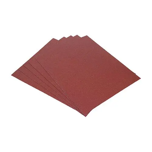 Timco Aluminium Oxide Sanding Sheets, 80 Grit, 230x280mm (Pack of 5)