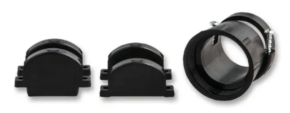 TE Connectivity Morsetto per Cavi, Taglia 11, Nero, Max 11,51mm