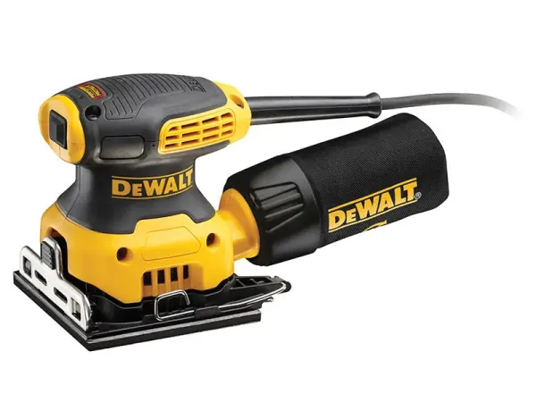 DeWALT DWE6411 מכשיר ליטוש כף יד 1/4 גיליון, 230W, 240V