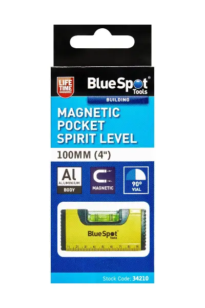 Blue Spot Tools - Magneetniveau 100mm Zakformaat