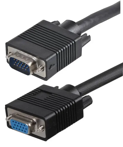 PRO SIGNAL SVGA kabel, zástrčka na zdířku, 1,8m, černý