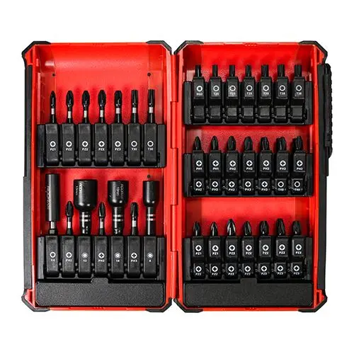 Timco 49-Piece Impact Driver Bit Set with Case