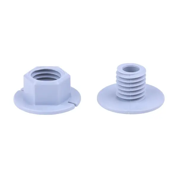 Timco Kit de Ajuste Ajustable Space-Plug XL para Muebles - Gris, 15-35mm