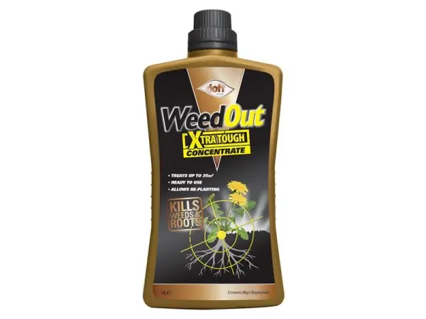 DOFF WeedOut Xtra Tough Unkrautvernichter Konzentrat 1 Liter