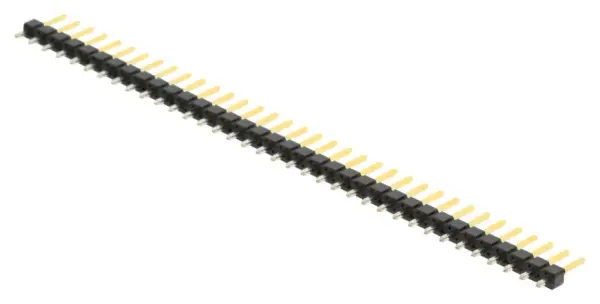 Amphenol 36-Pin Gold Plated Header, 2.54mm Pitch