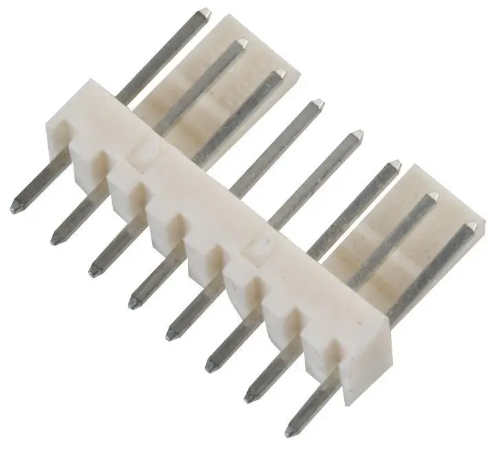 MOLEX Cabecalho de Pinos 8 Vias 2.5mm, Com Bloqueio, Contactos em Latão