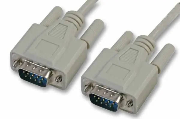 PRO SIGNAL 9 Pin D-Sub Male to Male Lead, 2m