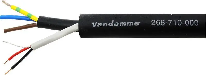 VAN DAMME - Kabel Kuasa & Isyarat Ambicore Tour Grade 10A 3 x 1mm, Per Meter