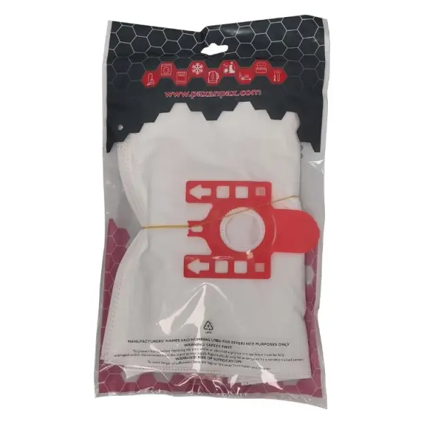 Miele Compatible FJM & H SMS Bags & Filter Kit, 4 Bags & 2 Filters