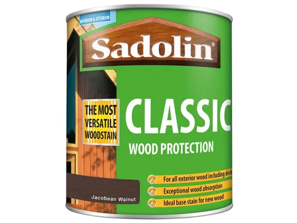 Sadolin Classico Protettivo per Legno - Noce Giacobino (1L)