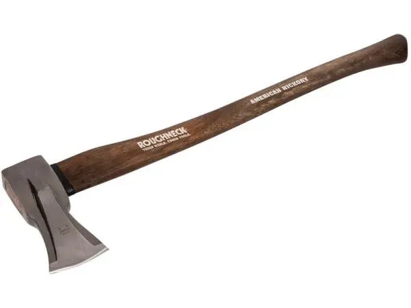 Roughneck Maça de Corte Vintage, 2kg, Cabo em Madeira de Hickory
