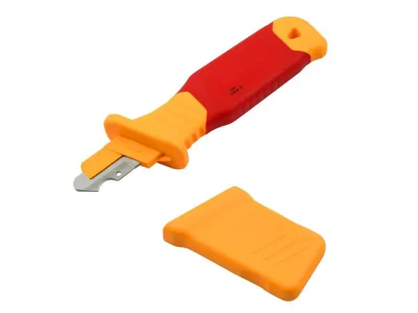 Faithfull VDE Stripping Knife with Hook Blade, 190mm