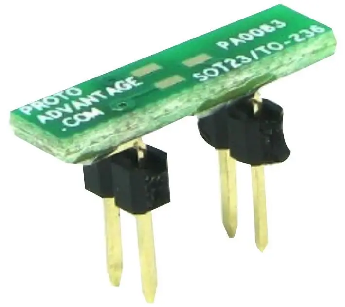 PROTO ADVANTGE מתאם SOT23/TO236 ל-DIP4, 0.95 מ״מ