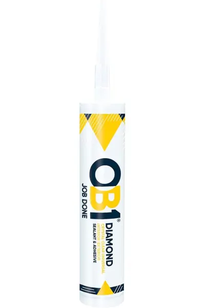OB1 ダイヤモンド クリスタルクリア ユニバーサルシーラント＆接着剤 290ml