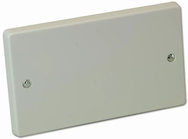 CRABTREE - Placca Tappo Doppia 2 Posti