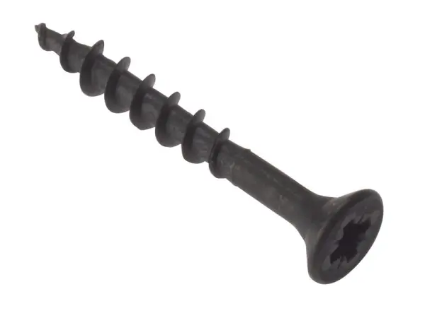 ForgeFix Carcass Screw Pozi SCT Black Phosphate 4.2x45mm (Box 200)